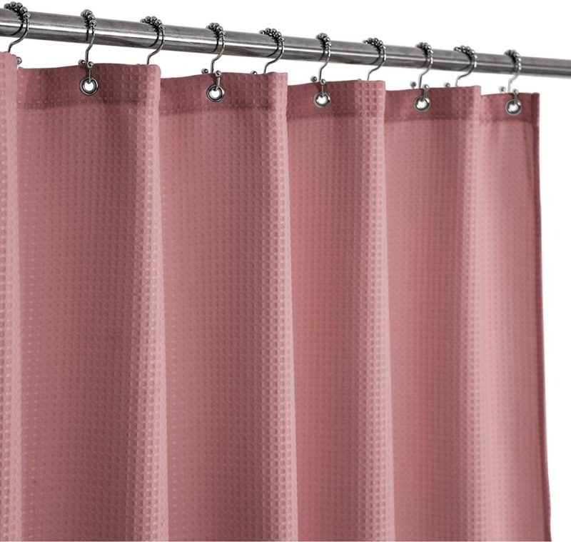 Bath |  Stall Shower Curtain Fabric  Hotel Luxury Spa, 230 Gsm Heavy Duty, Water Repellent Bath Barossa Design