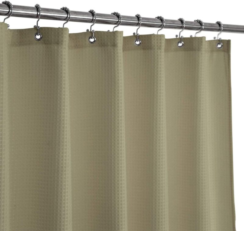 Bath |  Stall Shower Curtain Fabric  Hotel Luxury Spa, 230 Gsm Heavy Duty, Water Repellent Bath Barossa Design