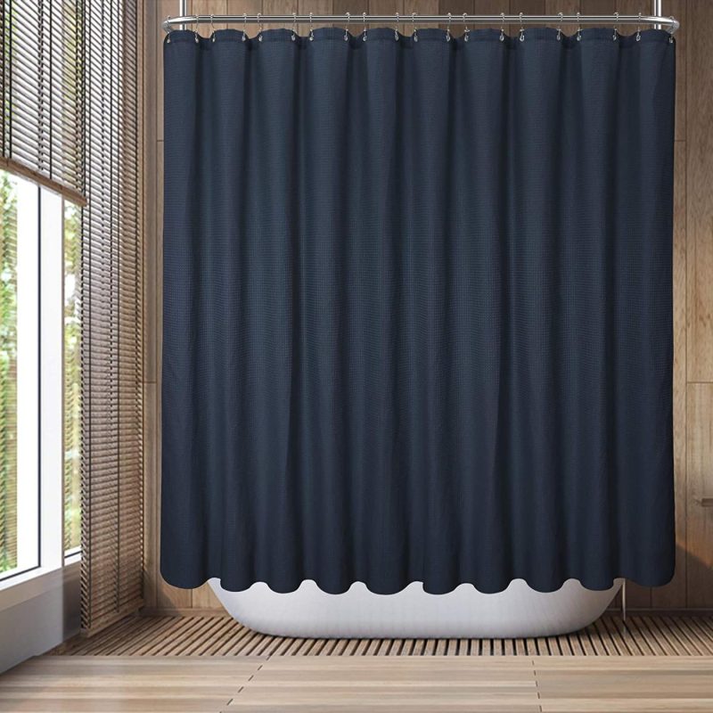 Bath |  Stall Shower Curtain Fabric  Hotel Luxury Spa, 230 Gsm Heavy Duty, Water Repellent Bath Barossa Design