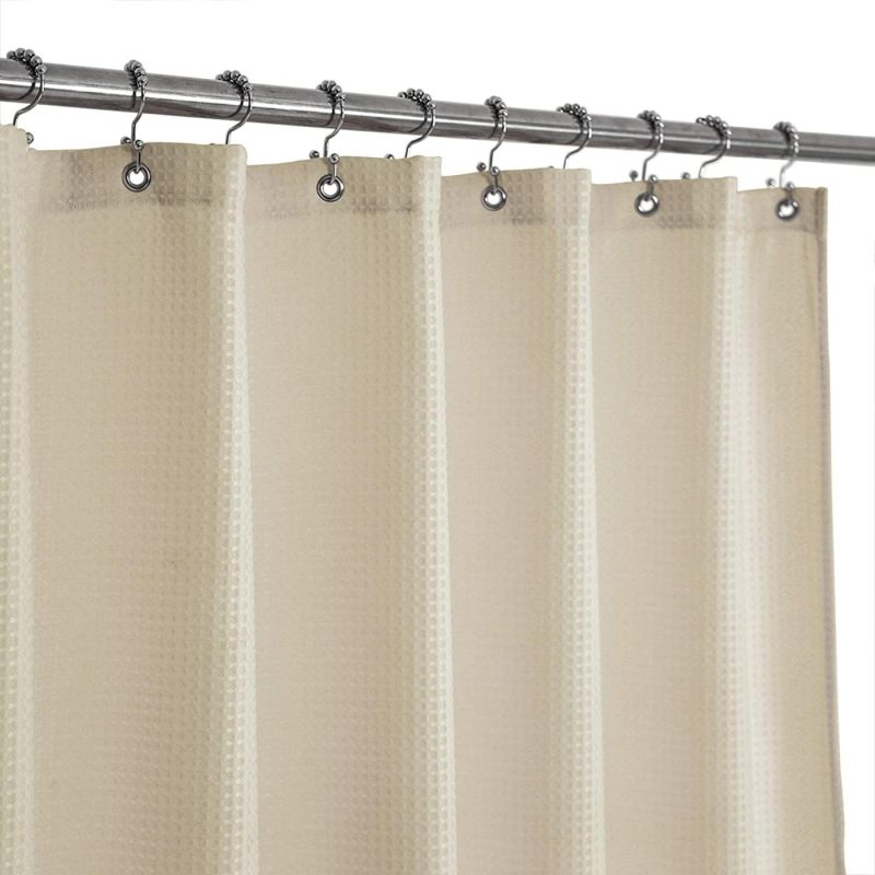 Bath |  Stall Shower Curtain Fabric  Hotel Luxury Spa, 230 Gsm Heavy Duty, Water Repellent Bath Barossa Design