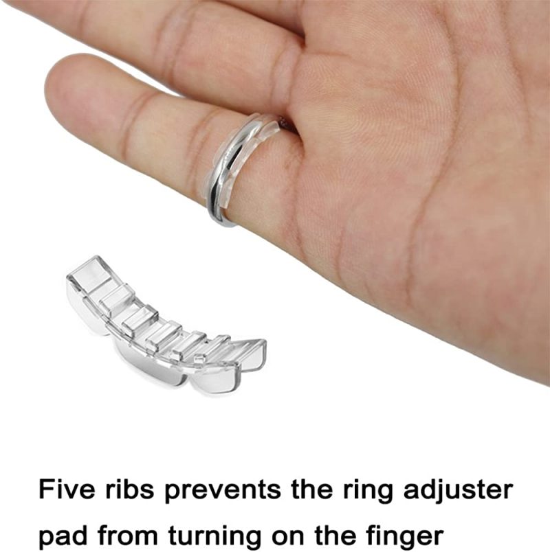 Beading & Jewelry Making |  2 Styles Invisible Ring Size Adjuster For Loose Rings – Ring Guard, Ring Sizer, 11 Sizes Fit For Man And Woman Ring Arts, Crafts & Sewing Beading & Jewelry Making