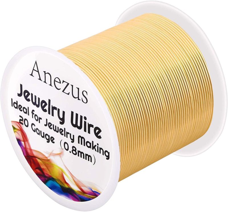 Beading & Jewelry Making |  20 Gauge Jewelry Wire, Anezus Craft Wire Tarnish Resistant Copper Beading Wire For Jewelry Making Supplies And Crafting Arts, Crafts & Sewing anezus