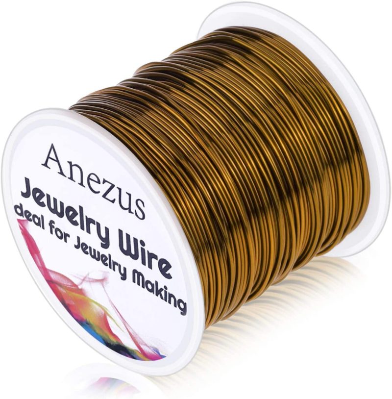 Beading & Jewelry Making |  20 Gauge Jewelry Wire, Anezus Craft Wire Tarnish Resistant Copper Beading Wire For Jewelry Making Supplies And Crafting Arts, Crafts & Sewing anezus