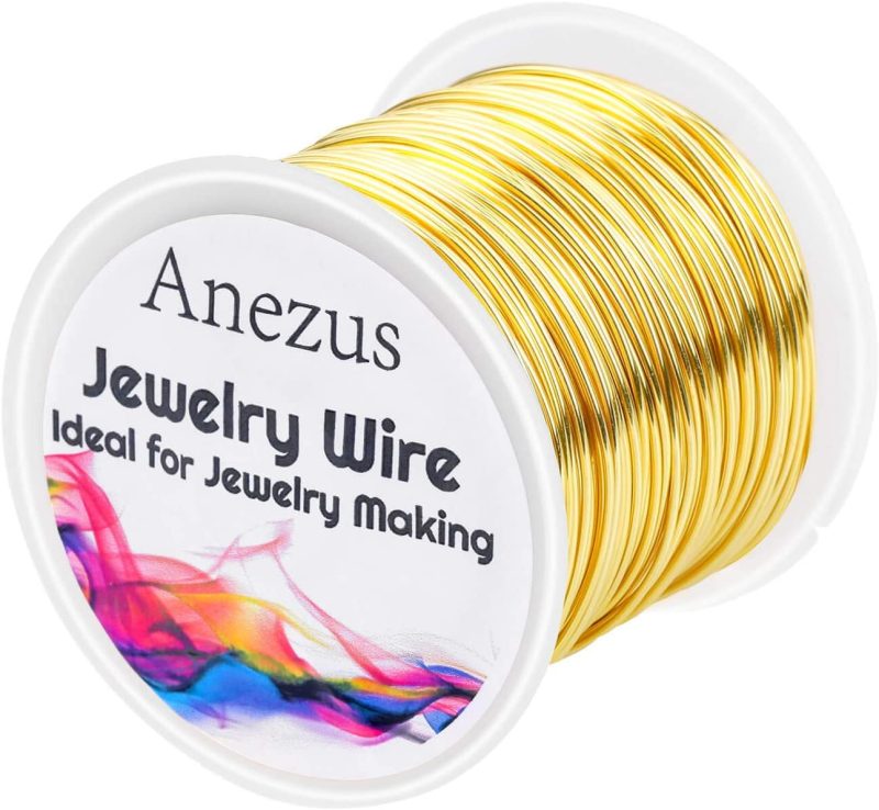 Beading & Jewelry Making |  20 Gauge Jewelry Wire, Anezus Craft Wire Tarnish Resistant Copper Beading Wire For Jewelry Making Supplies And Crafting Arts, Crafts & Sewing anezus