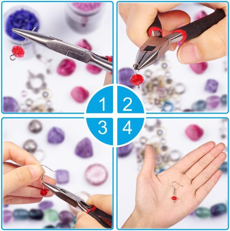 Beading & Jewelry Making |  Paxcoo Jewelry Making Supplies Kit With Jewelry Tools, Jewelry Wires And Jewelry Findings For Jewelry Repair And Beading Arts, Crafts & Sewing Beading & Jewelry Making