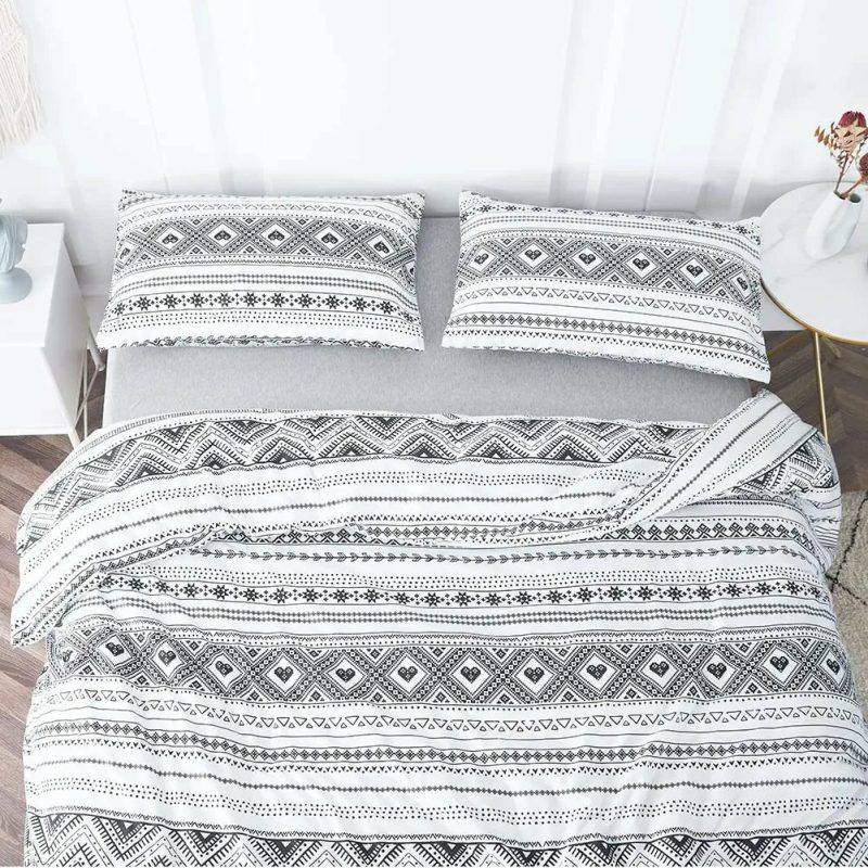 Bedding |  3 Pieces Duvet Cover Set Queen Size,1 Duvet Cover With Zipper And 2 Pillowcases, Ultra Soft And Easy Care Breathable Cozy Bedding Set Bedding Bedding