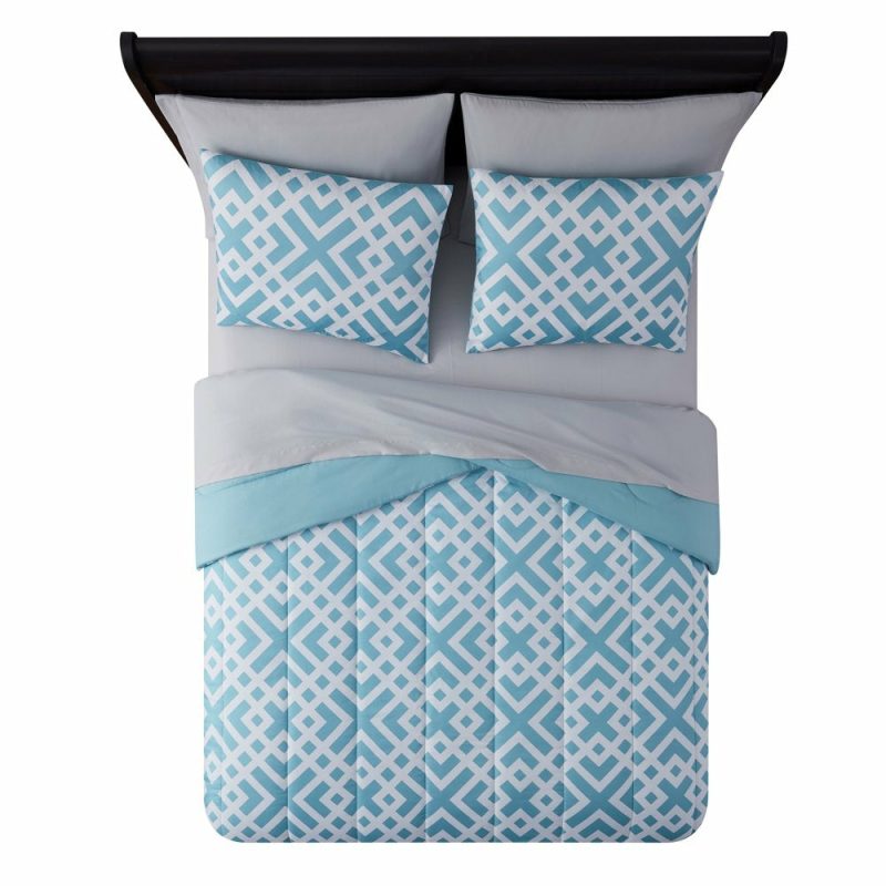 Bedding |  6 Piece Bed In A Bag Comforter Set With Sheets Bedding Bedding