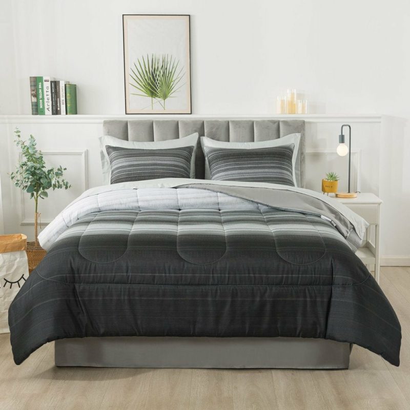 Bedding |  8 Piece Bed In A Bag Comforter Set With Sheets Bedding Bedding