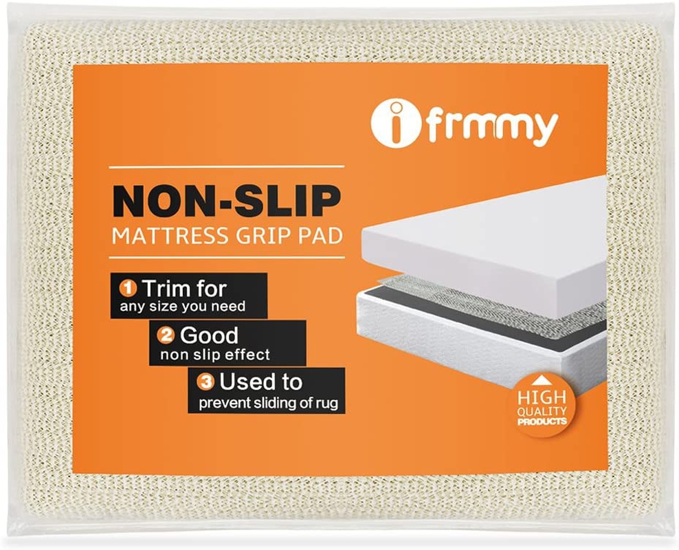 Bedding |  Anti Slip Grip Pad For Spring And Memory Foam Queen Size Mattress, Keeps Mattress In Place For A Great Night’s Sleep – Queen Size 59 X 79 In (4.9 X 6.5 Ft) Bedding Bedding