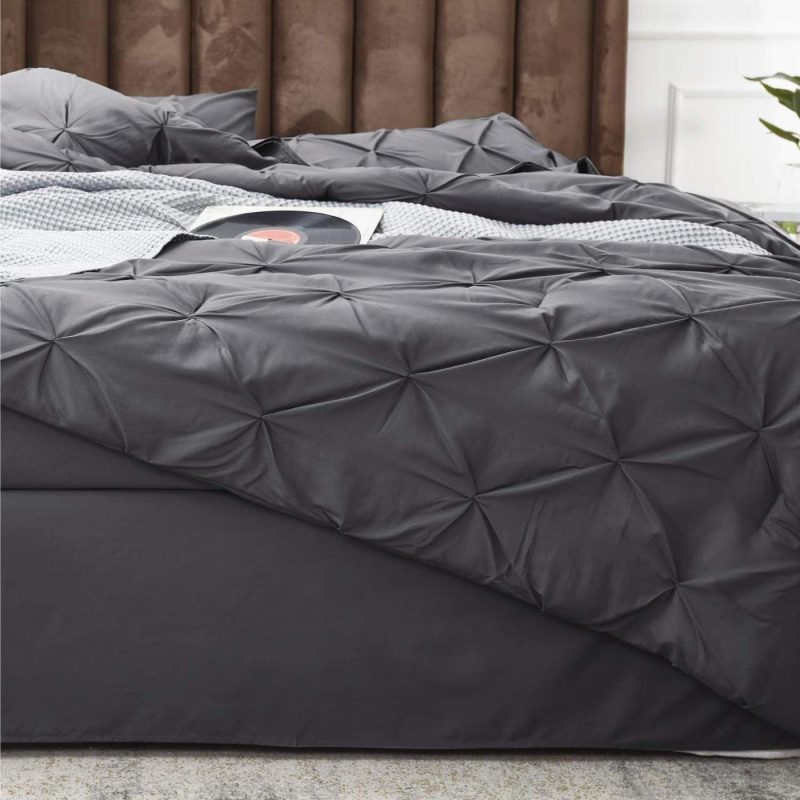 Bedding |  Bed In A Bag Pinch Pleat Bedding Comforter Set With Sheets Bedding Bedding