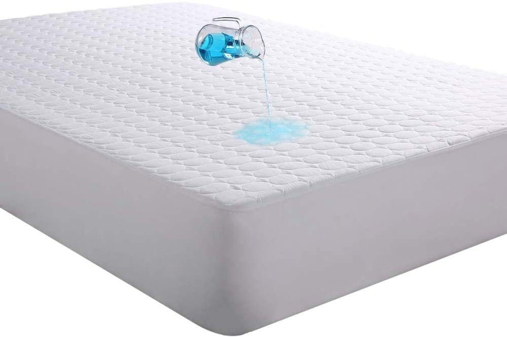 Bedding |  Bedecor Quilted Fitted Mattress Pad Super Water Absorption Deep Pocket To 18 Inches – Cal King Bedding Bedding