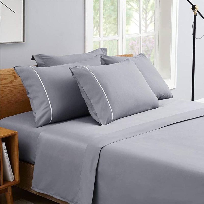 Bedding |  Bedsure Deep Pocket Twin Sheets Set For Kid Soft Brushed Microfiber, Wrinkle And Fade Resistant Single Bed Sheets Bedding Bedding