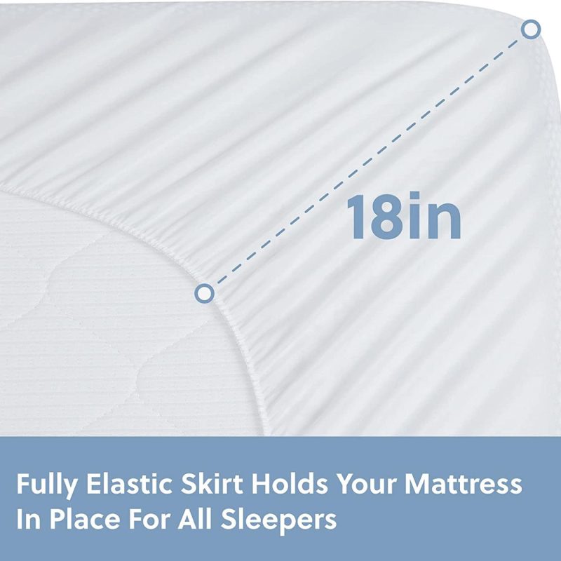 Bedding |  Bedsure Full Size Mattress Pad – Breathable Cooling Mattress Pad Bedding Quilted Cool Mattress Cover Deep Pocket Fits Up To 18 Inches Blue (Full 54"X75") Bedding Bedding