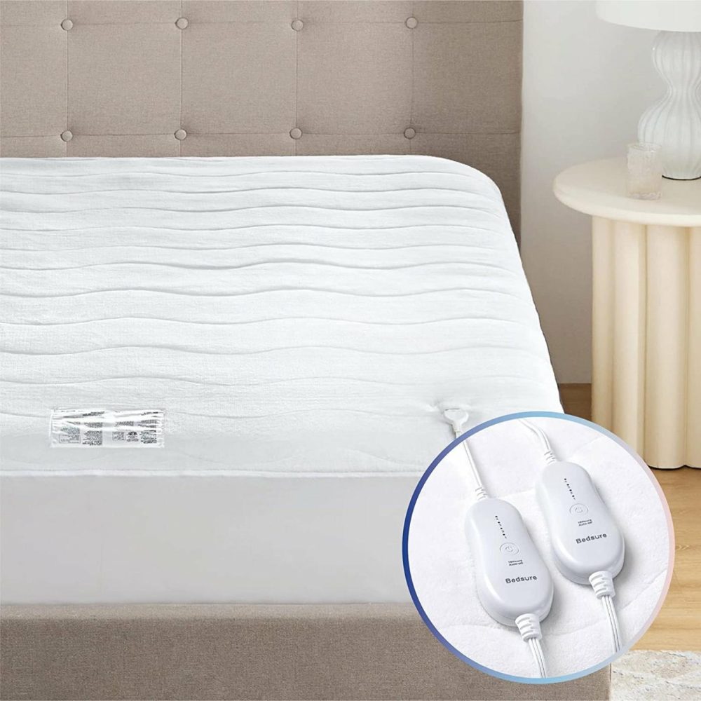 Bedding |  Bedsure Heated Mattress Pad King Size – Bed Warmer With Dual Control And 4 Heat Settings, Coral Fleece Electric Mattress Pad With10 Hr Timer & Auto Shut Off (King, 78"X80") Bedding Bedding