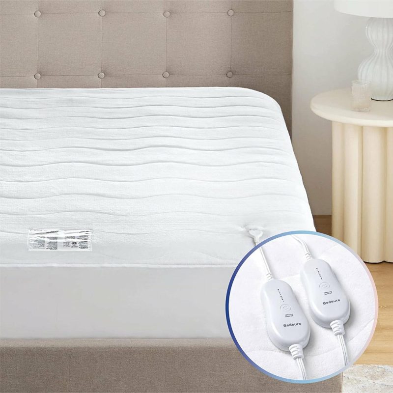 Bedding |  Bedsure Heated Mattress Pad King Size – Bed Warmer With Dual Control And 4 Heat Settings, Coral Fleece Electric Mattress Pad With10 Hr Timer & Auto Shut Off (King, 78"X80") Bedding Bedding