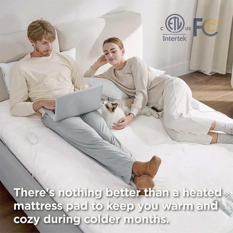 Bedding |  Bedsure Heated Mattress Pad King Size – Bed Warmer With Dual Control And 4 Heat Settings, Coral Fleece Electric Mattress Pad With10 Hr Timer & Auto Shut Off (King, 78"X80") Bedding Bedding