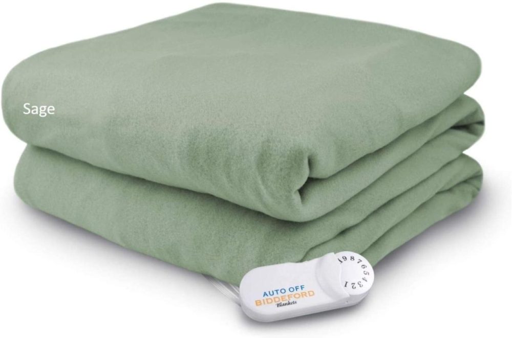 Bedding |  Biddeford Blankets Comfort Knit Electric Heated Blanket With Analog Controller, Throw Bedding Bedding