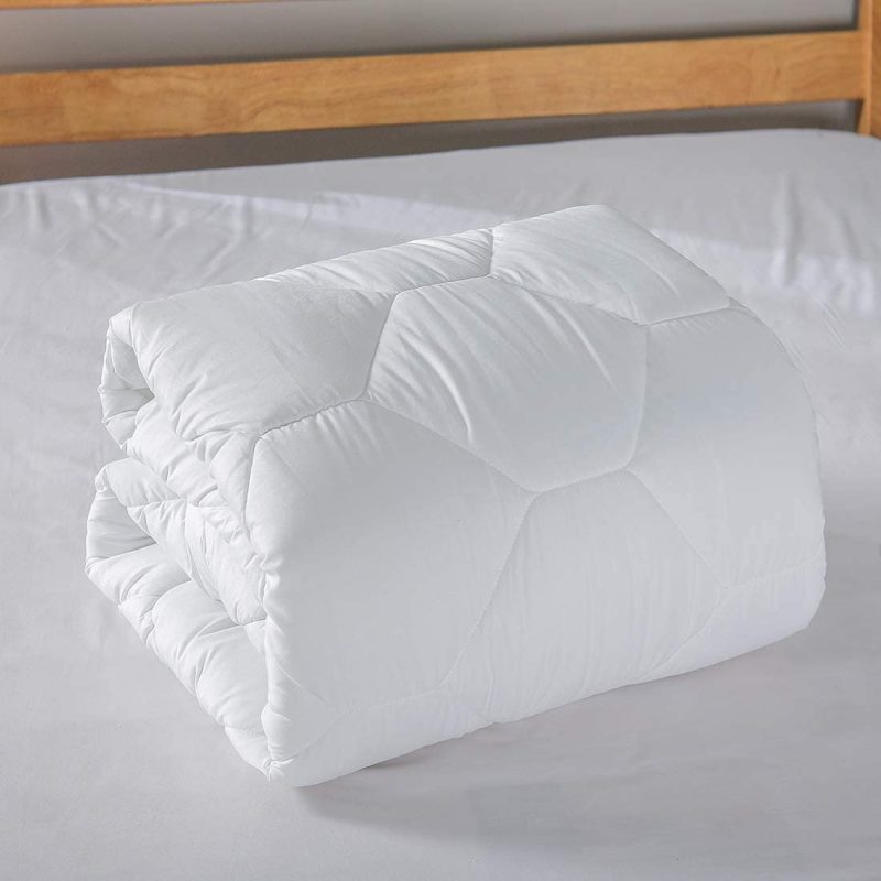 Bedding |  Cal King Mattress Pad, 8-21" Deep Pocket Protector Ultra Soft Quilted Fitted Topper Cover Breathable Fit For Dorm Home Hotel -White Bedding Bedding