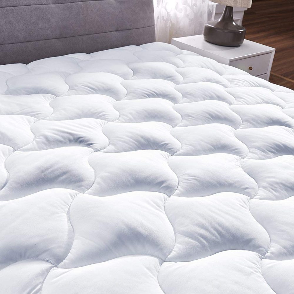 Bedding |  California King Mattress Pad Cover Pillowtop Overfilled Cooling 8-24 Inch Deep Pocket Quilted Fitted Bed Topper With Sonw Down Alternative Bedding Bedding