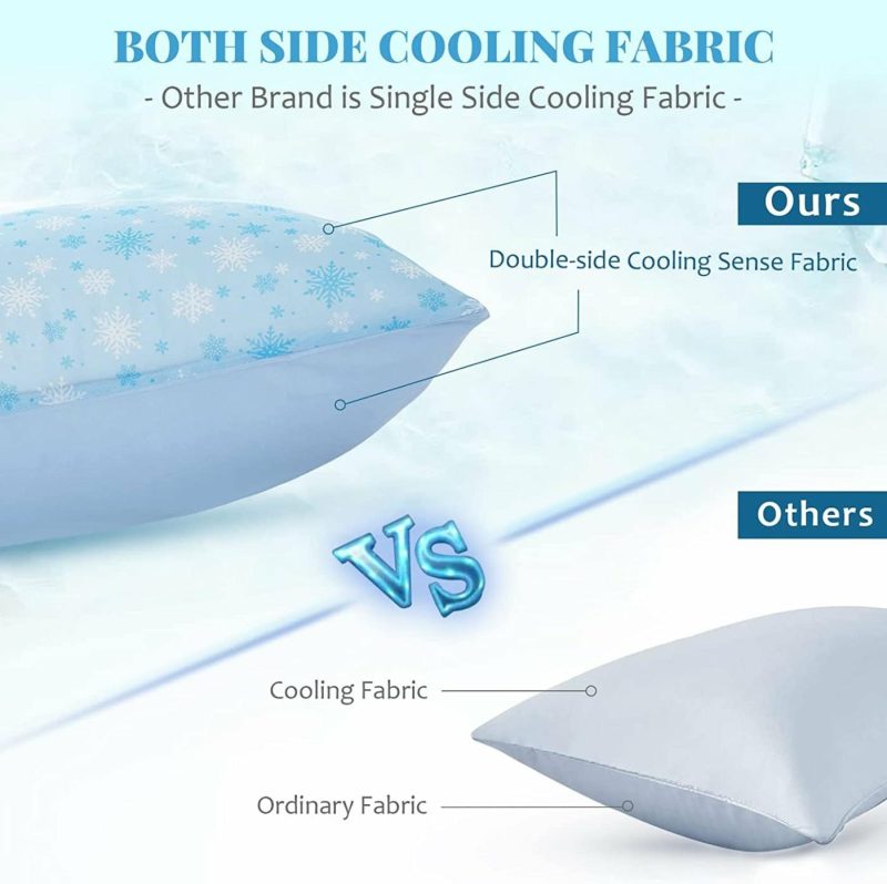 Bedding |  Cooling Pillow Cases Standard Bedding Bedding