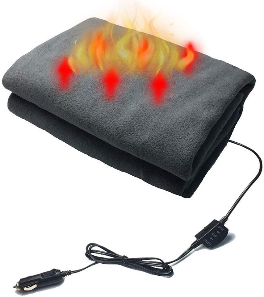 Bedding |  Electric Blanket 57" X 39" Super Soft Heated Blanket Machine Washable Car Heating Blanket Artificial Fleece Electric Blanket Throw With 2 Heating Settings For Home Office Camping Travel Use Bedding Bedding