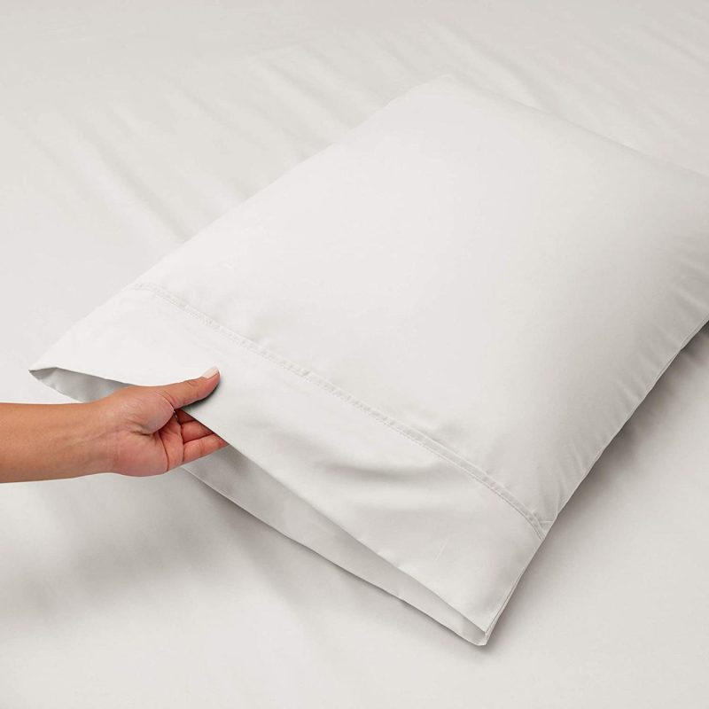 Bedding |  Extra Deep Pocket Fitted Sheet – Set Of 3 Extra Deep Pocket Bed Sheet Set – Deep Pocket Fitted Sheet – Super And Ultra Deep Fitted Sheet – Twin Size Deep Bed Sheet – 75 X 39 Inches – White Bedding Bedding