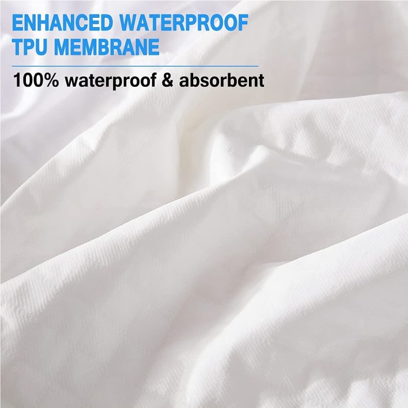 Bedding |  Friendriver Waterproof Mattress Protector, Quilted Fitted Mattress Topper, Ultra Soft Breathable Bed Mattress Pad For Maximum Protection, Mattress Cover Stretches Up To 18” Deep (Full) Bedding Bedding