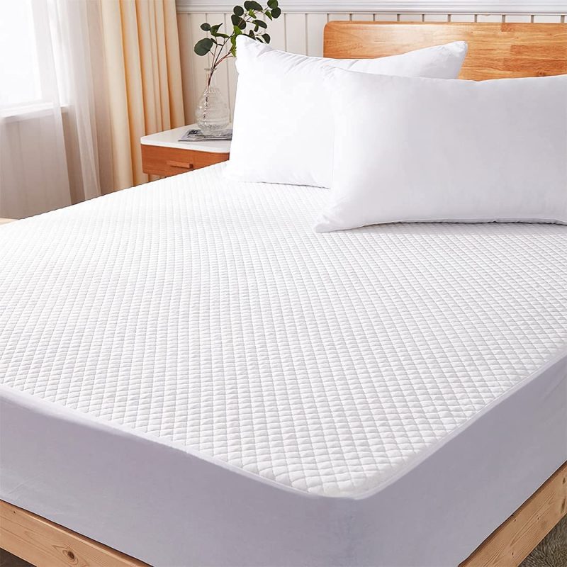 Bedding |  Friendriver Waterproof Mattress Protector, Quilted Fitted Mattress Topper, Ultra Soft Breathable Bed Mattress Pad For Maximum Protection, Mattress Cover Stretches Up To 18” Deep (Full) Bedding Bedding