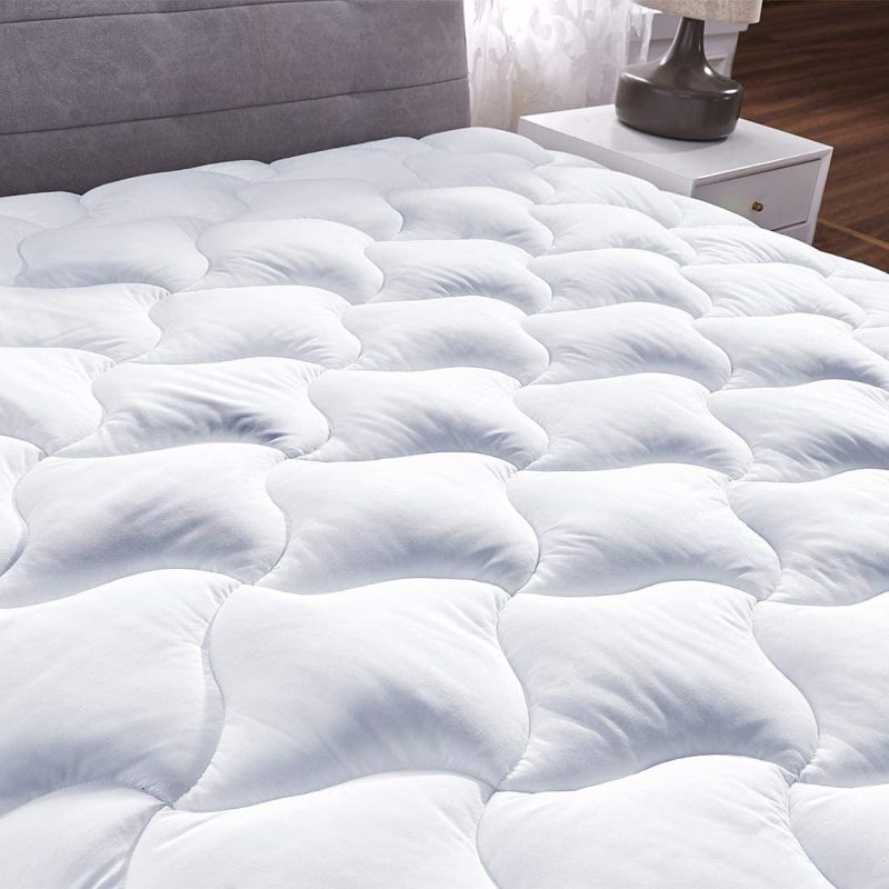 Bedding |  Full Mattress Pad Cover Pillowtop Overfilled Cooling 8-23 Inch Deep Pocket Quilted Fitted Bed Topper With Sonw Down Alternative Bedding Bedding