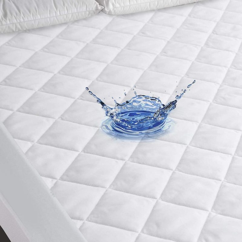 Bedding |  Full Xl Mattress Pad Waterproof Mattress Protector, Breathable Quilted Mattress Protector, Durable Mattress Cover Down Alternative Filling With Deep Pocket Stretches Up To 14 Inch Bedding Bedding