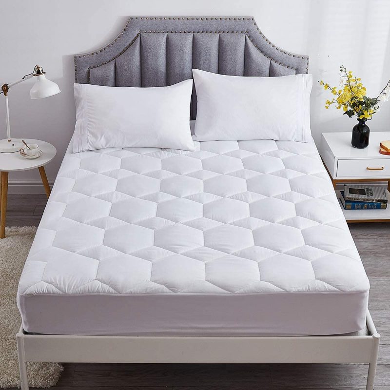 Bedding |  Gehannah Twin Size Mattress Pad Soft Mattress Cover, Breathable Noiseless Quilted Fitted Mattress Protector With 8-21" Deep Pocket Mattress Topper Bedding Bedding