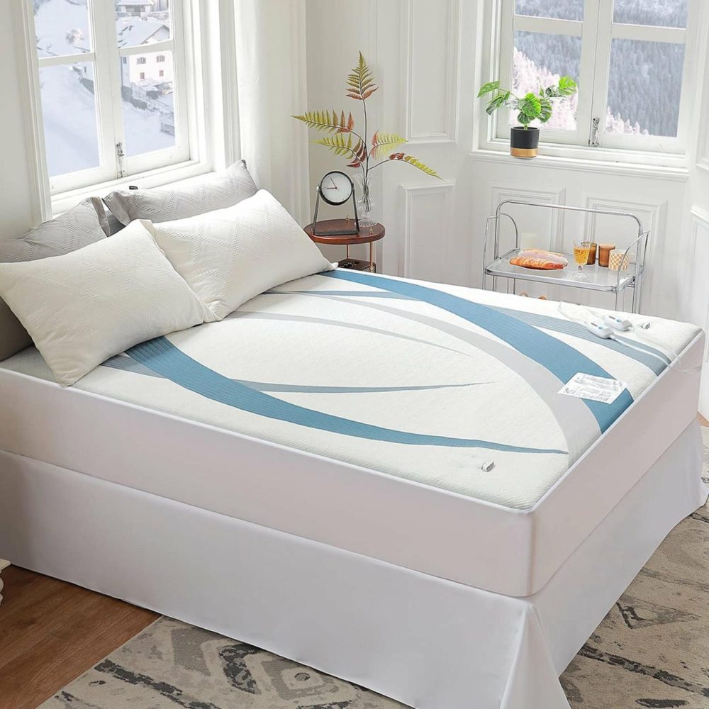 Bedding |  Gotcozy Heated Mattress Pad King Size Dual Control – Electric Mattress Pad Fit Up To 15‘’ With 4 Heat Setting & 10 Hour Auto Off Etl Certified Machine Washable Bedding Bedding