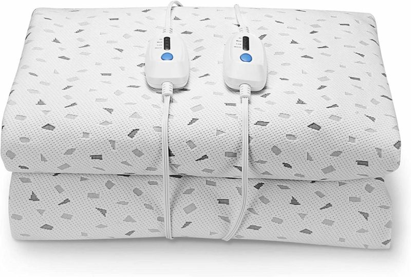 Bedding |  Heated Mattress Pad Queen Size 60"X80", Electric Underblanket Mattress Cover Bed Warmer Fit Up To 15" Deep Pocket, Dual Control With 4 Heat Settings, Auto Off & Fast Heating & Machine Washable Bedding Bedding