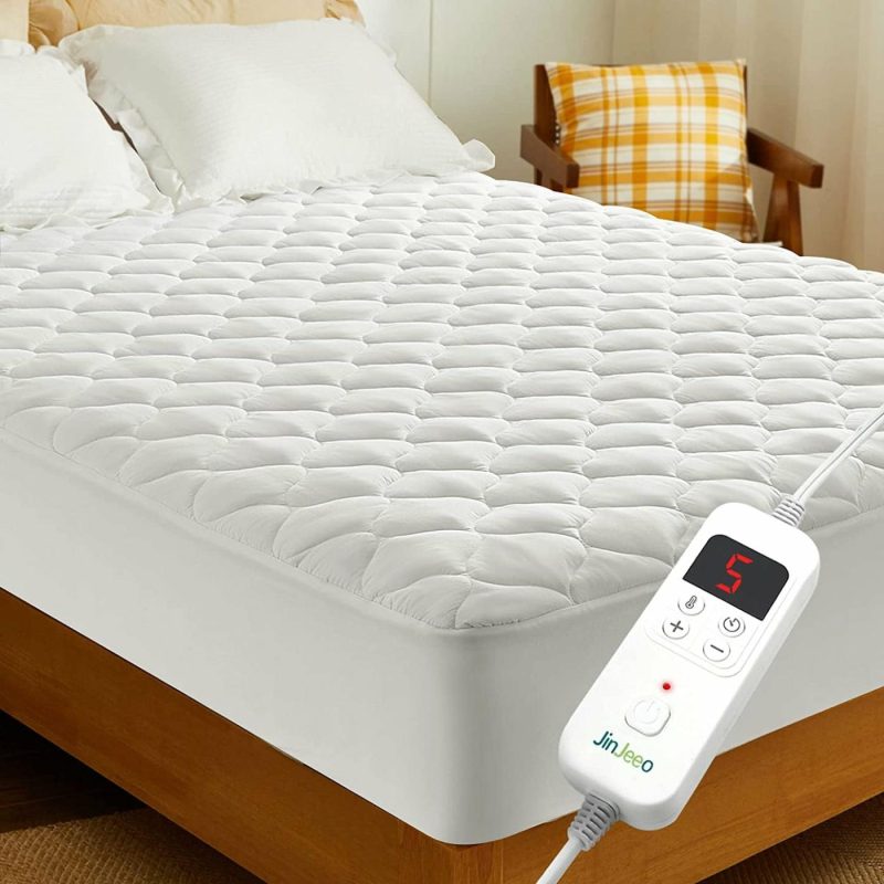 Bedding |  Heated Mattress Pad Queen Size Electric Mattress Pads Electric Bed Warmer Fit Up To 21" With 11 Heat Settings Dual Controller 9 Hours Auto Shut Off Bedding Bedding