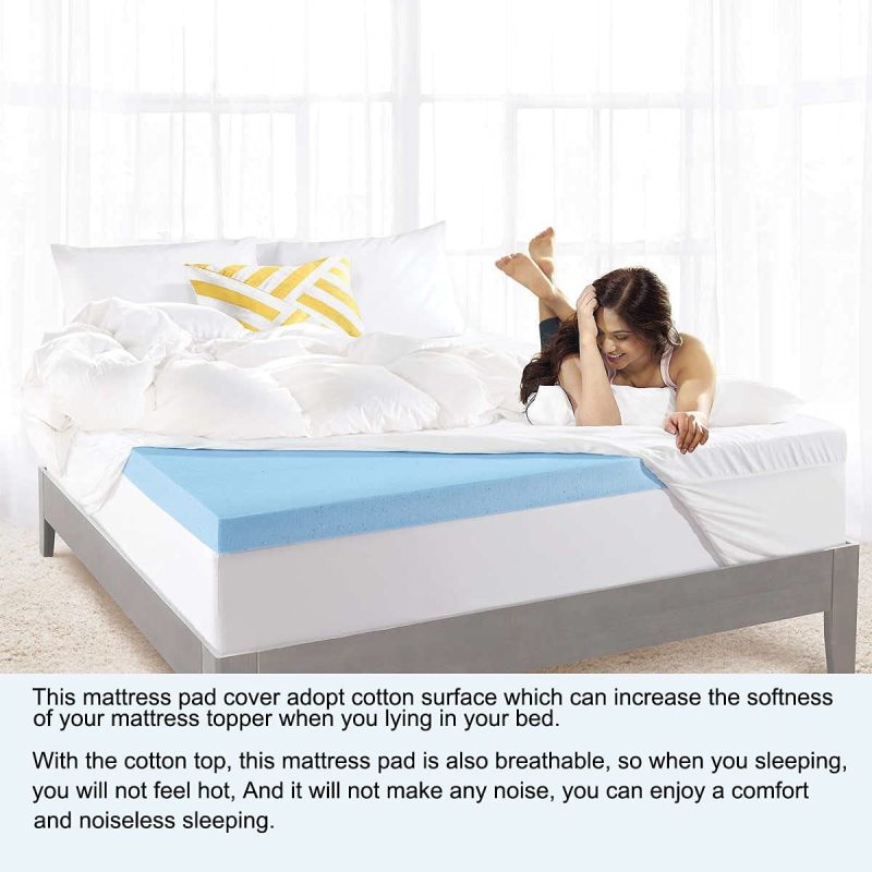 Bedding |  Hokly King Size Mattress Pad,Deep Pocket Protector Cover Down Fill Bed Topper With Snow Down Alternative Filler (Fit To 8-21 Inches Thickness Mattress) Bedding Bedding