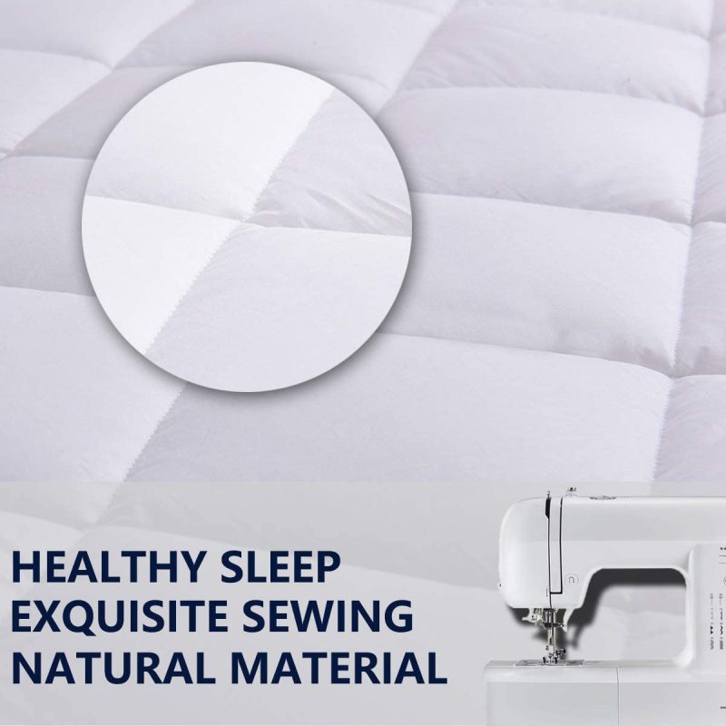 Bedding |  Hokly King Size Mattress Pad,Deep Pocket Protector Cover Down Fill Bed Topper With Snow Down Alternative Filler (Fit To 8-21 Inches Thickness Mattress) Bedding Bedding