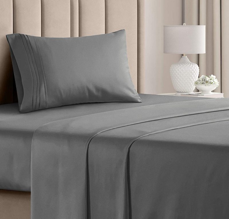 Bedding |  Hotel Luxury Bed Sheets – Extra Soft Sheets – Deep Pockets – Easy Fit – Breathable & Cooling Sheets – Bed Sheets Home Decor & Cleaning Bedding