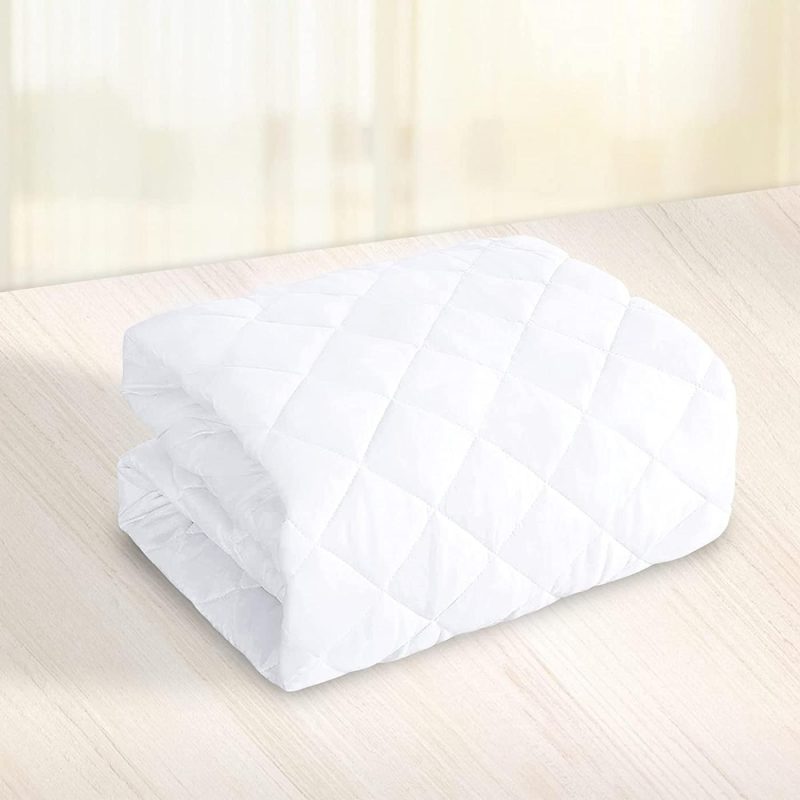 Bedding |  Jadeite Star Cal King Quilted Waterproof Mattress Pad, Cotton Filling Breathable Soft Mattress Protector, Fitted 8" – 21" Deep Pocket Bed Cover Bedding Bedding