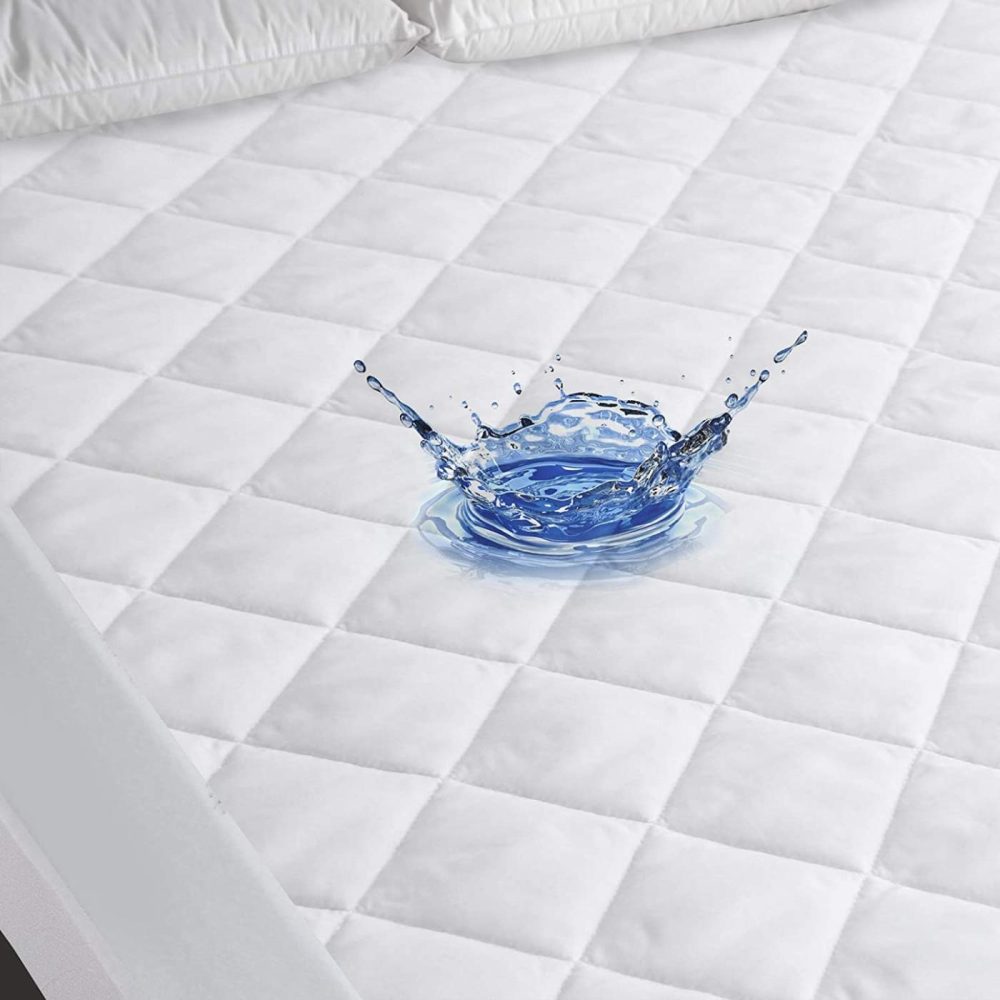 Bedding |  King Mattress Pad Waterproof, Breathable Quilted Mattress Protector, Durable Mattress Cover Down Alternative Filling With Deep Pocket Stretches Up To 18 Inch Bedding Bedding