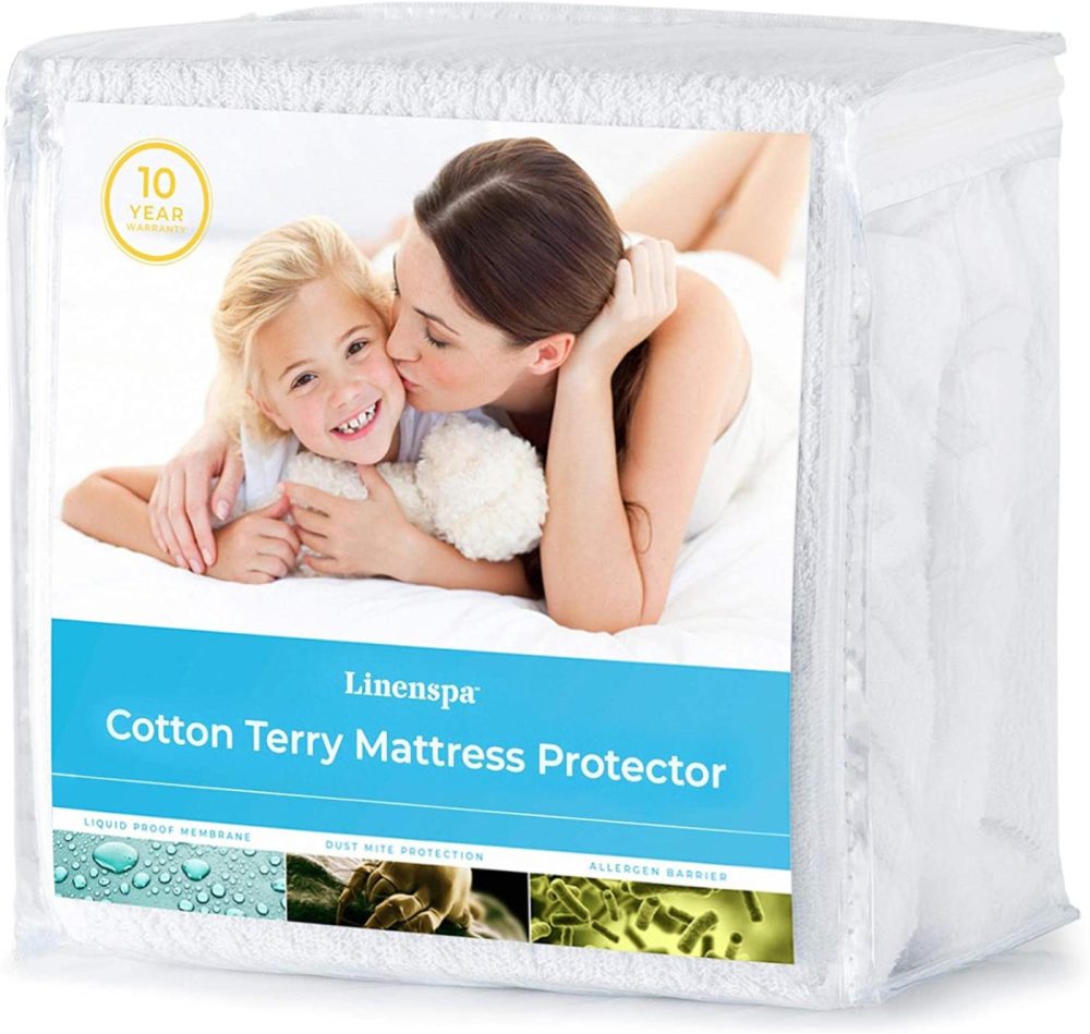 Bedding |  Linenspa Mattress Protector-Waterproof-Hypoallergenic Bedding Bedding