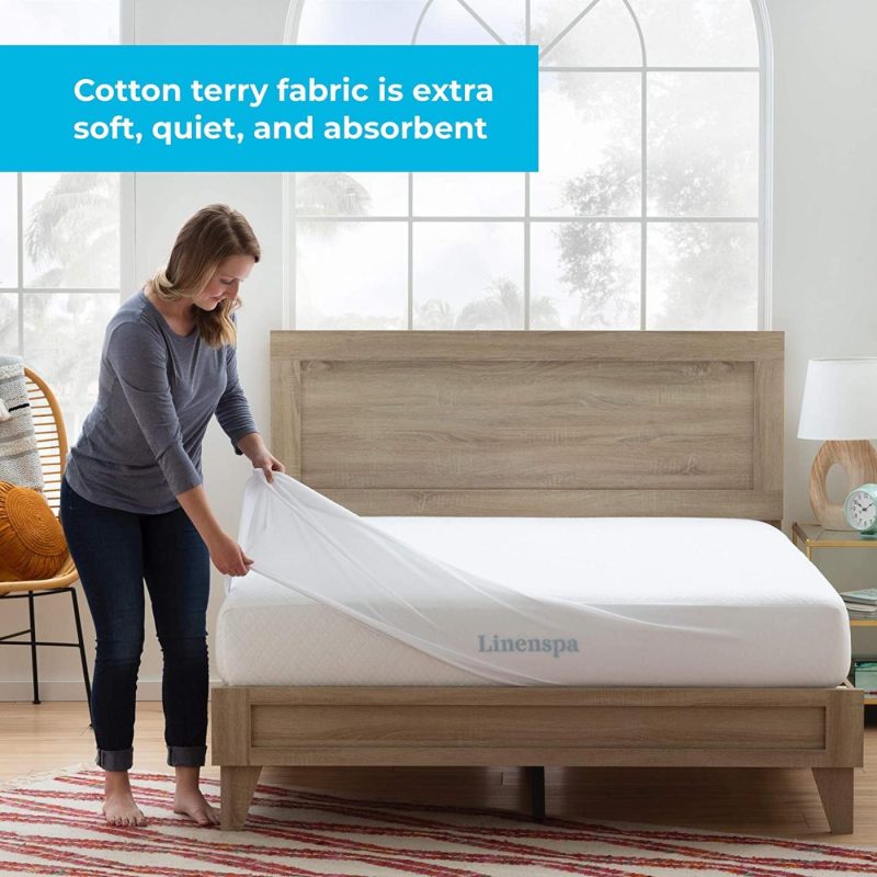 Bedding |  Linenspa Mattress Protector-Waterproof-Hypoallergenic Bedding Bedding