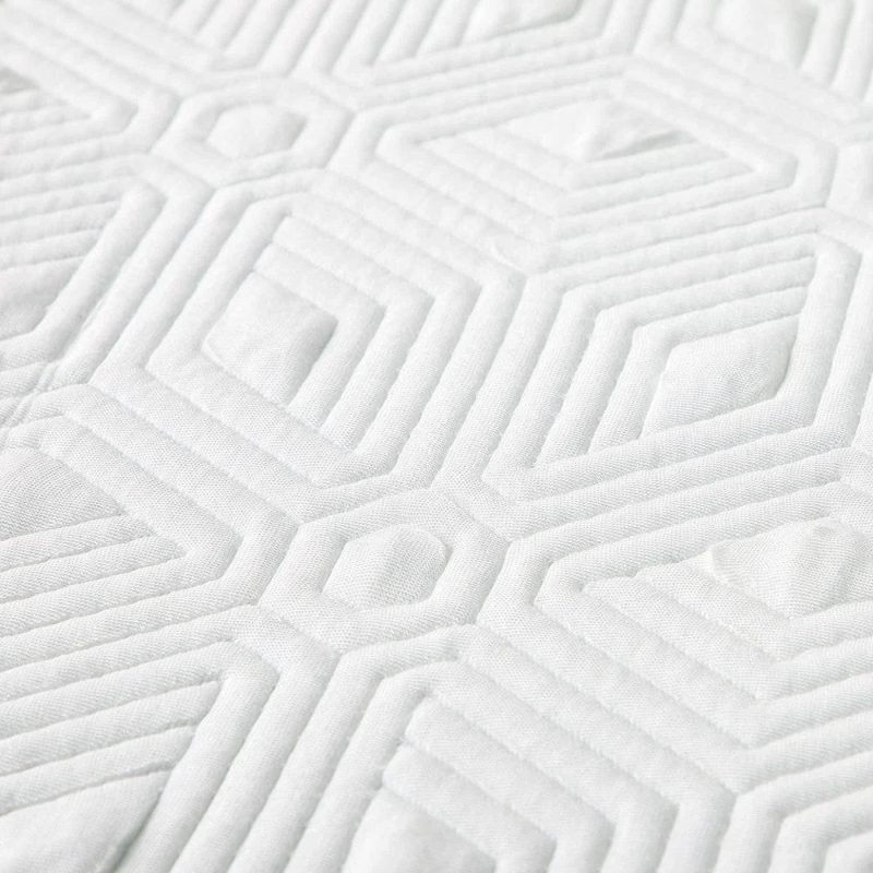 Bedding |  Lucid Memory Foam Soft And Breathable-Machine Washable Mattress Topper Cover, California King, White Bedding Bedding