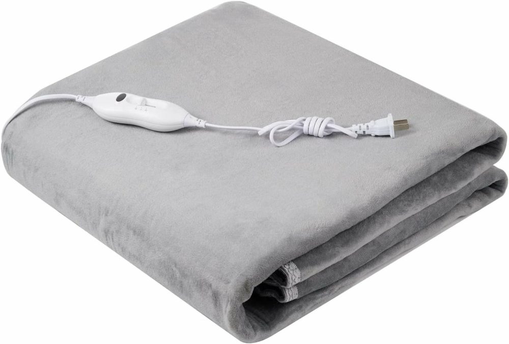 Bedding |  Mantuos Electric Heated Mattress Pad Single Control Twin Size,10 Heat Setting,Quilted Electric Mattress Pads Fit Up To 15" With 1-12 Hours Auto Shut Off (Gray, Twin(59"X47")) (Gray) Bedding Bedding