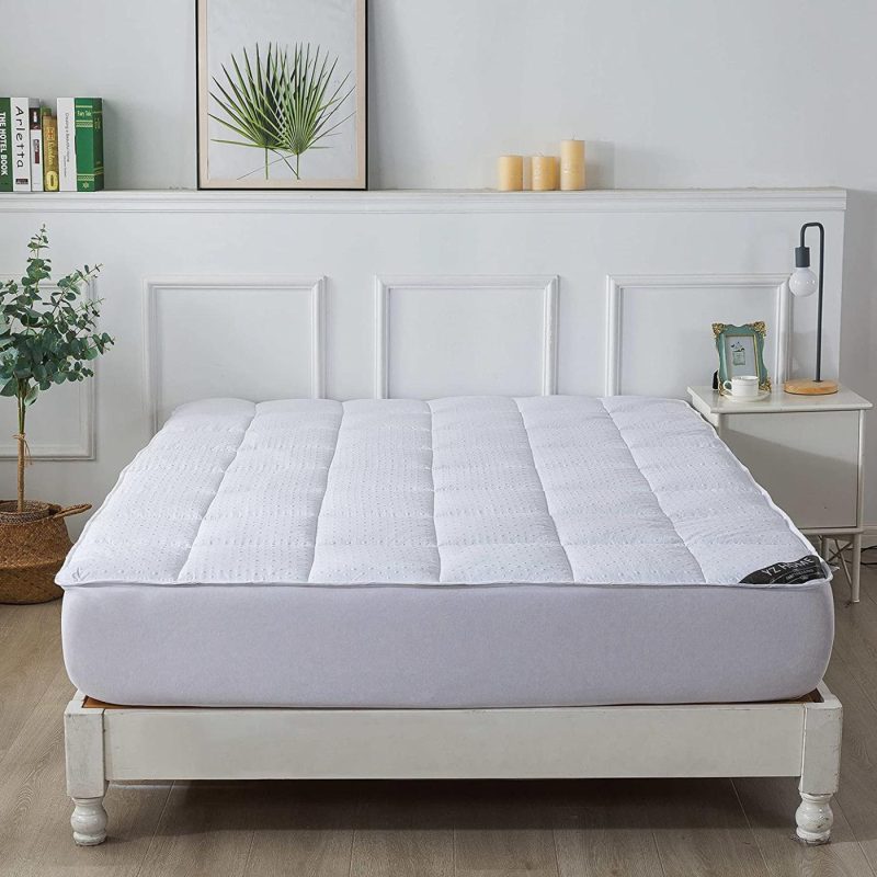 Bedding |  Mattress Pad Pillow Top Mattress Cover Quilted Fitted Mattress Protector 6-24" Deep Pocket Cooling Mattress Topper (Full Size) Bedding Bedding