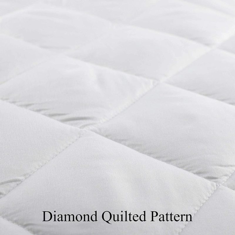 Bedding |  Mea Cama Quilted Mattress Topper Pad Fitted Cover – Fits 16 Inch Deep Mattress (Full) Bedding Bedding