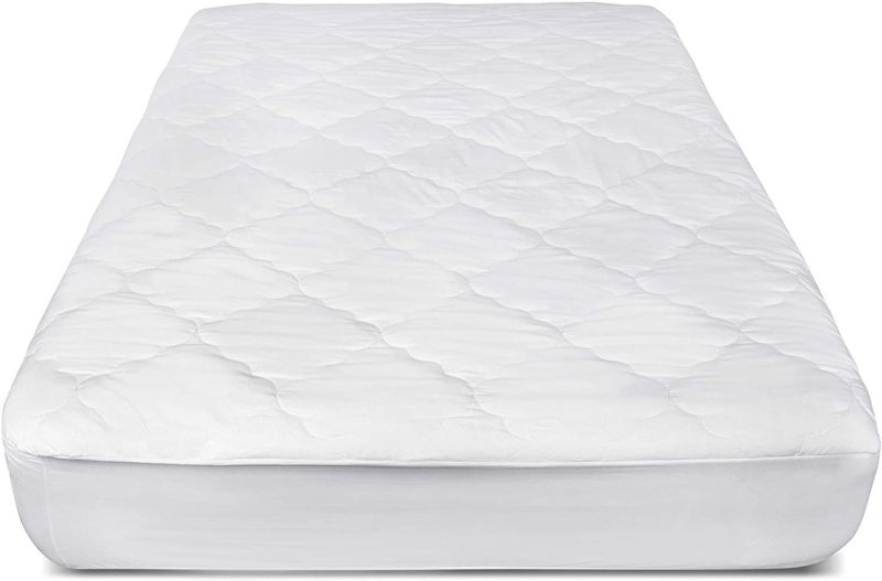 Bedding |  Micropuff Full Mattress Pad Cover Fitted Quilted – Plush Down Alternative Fiber Fill, Breathable Bed Pad – Deep Pocket Stretches Up To 15" (Full Size 54X75) Bedding Bedding