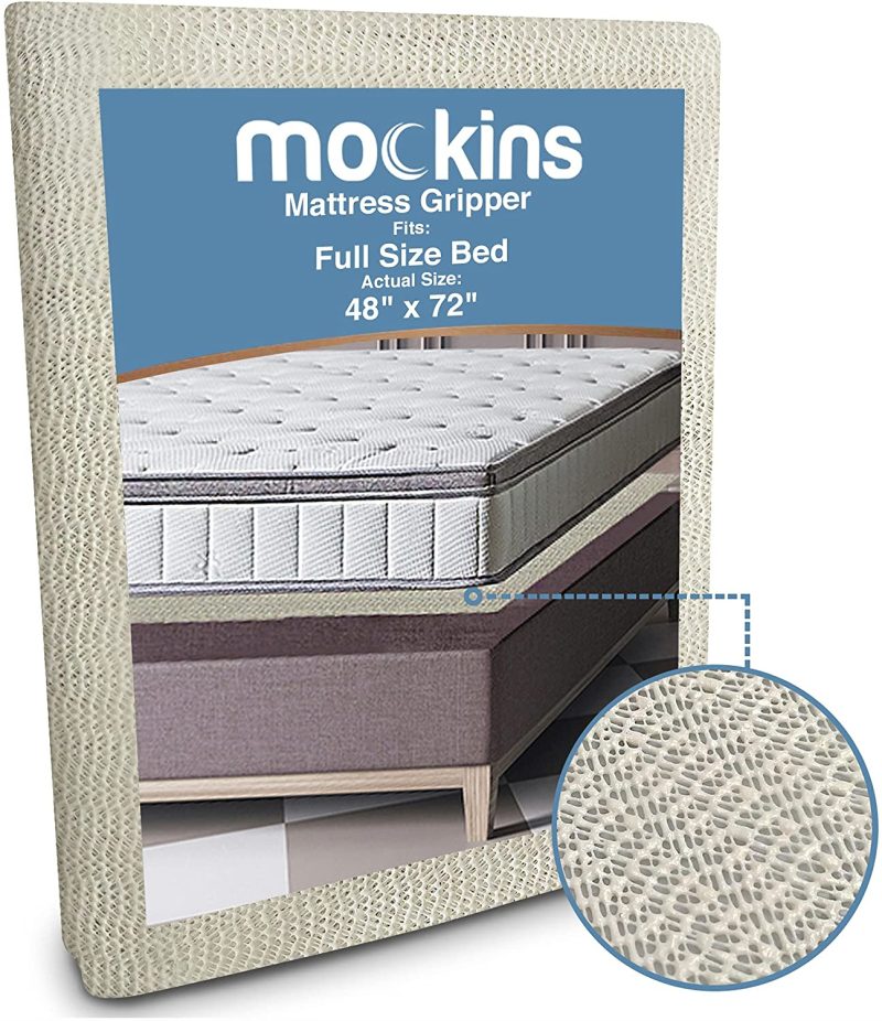 Bedding |  Mockins King Size 72" X 72" Slip Resistant Mattress Pad | Prevents Mattress & Topper From Slipping & Sliding | Strong & Durable Gripper Pad | Multi-Purpose & Customizable… Bedding 1