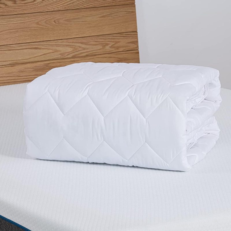 Bedding |  Molblly Full Quilted Fitted Mattress Pad Cooling Fluffy Bed Topper With 18 Inch Deep Pocket Breathable & Noiseless Mattress Protector Soft Cotton Mattress Cover, White (54"X 75") Bedding Bedding