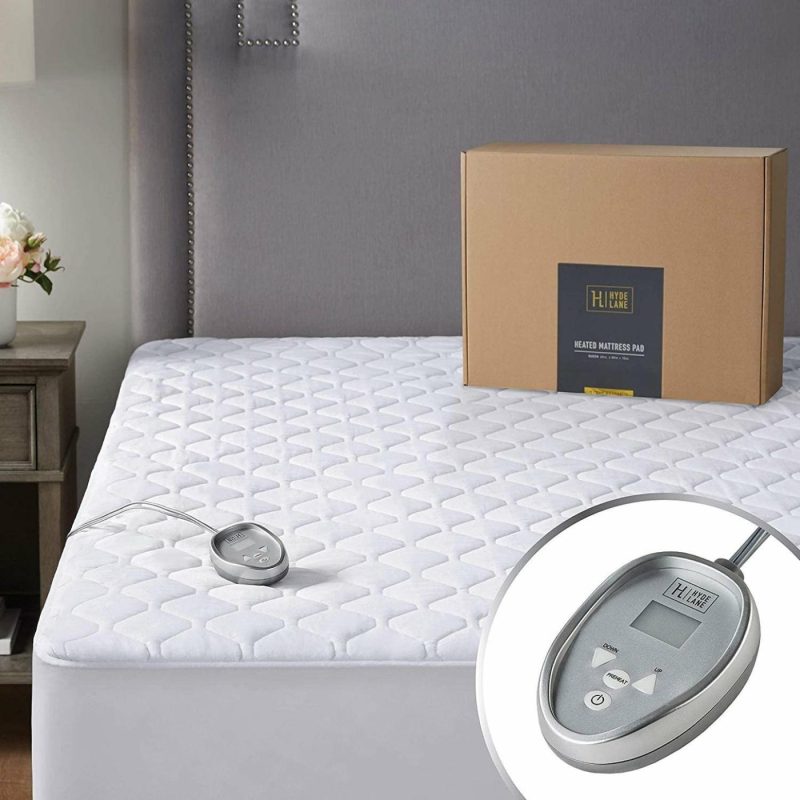 Bedding |  Premium Mattress Heating Pad King Size 78X80 Inch | Quilted Cotton Electrical Mattress Pad With 20 Heat Setting Dual Controller & Auto Shut Off | Relieve Sore Muscles/Joints Bedding Bedding