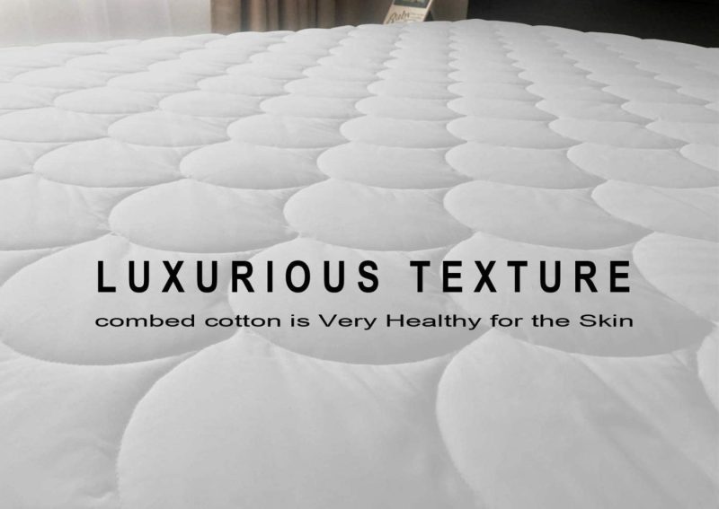 Bedding |  Purepedic Triple Protection King Mattress Pad King Size Bed Waterproof Mattress Protector Cooling Mattress Topper Cotton Mattress Cover Comfortable Mattress Encasement For King Size Bed Bedding Bedding